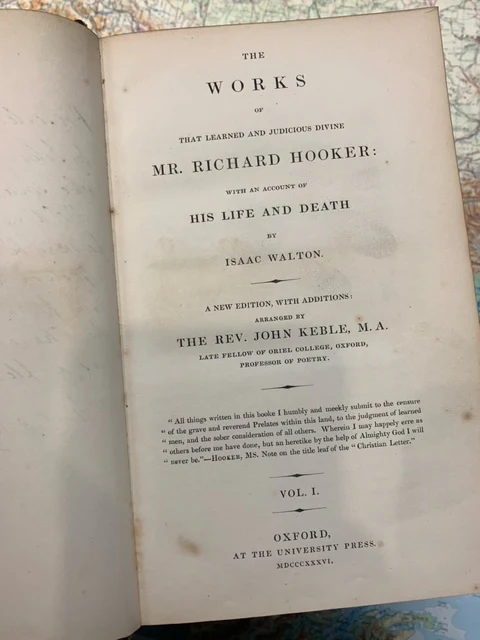 The Works of that Learned and Judicious Divine Mr. Richard Hooker (1836) - Image 2