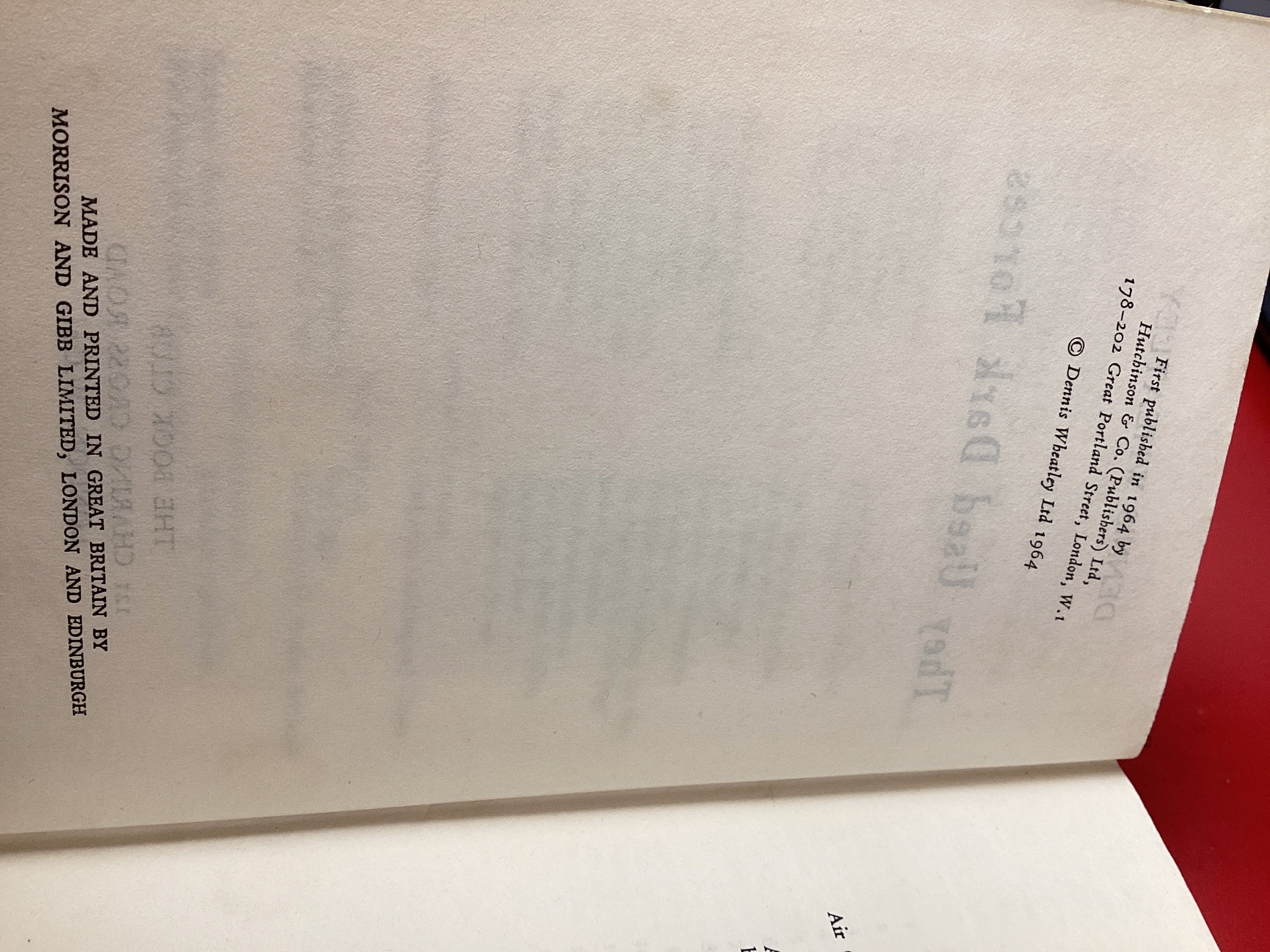 They Used Dark Forces By Dennis Wheatley Hard Back Book 1964 - Image 4