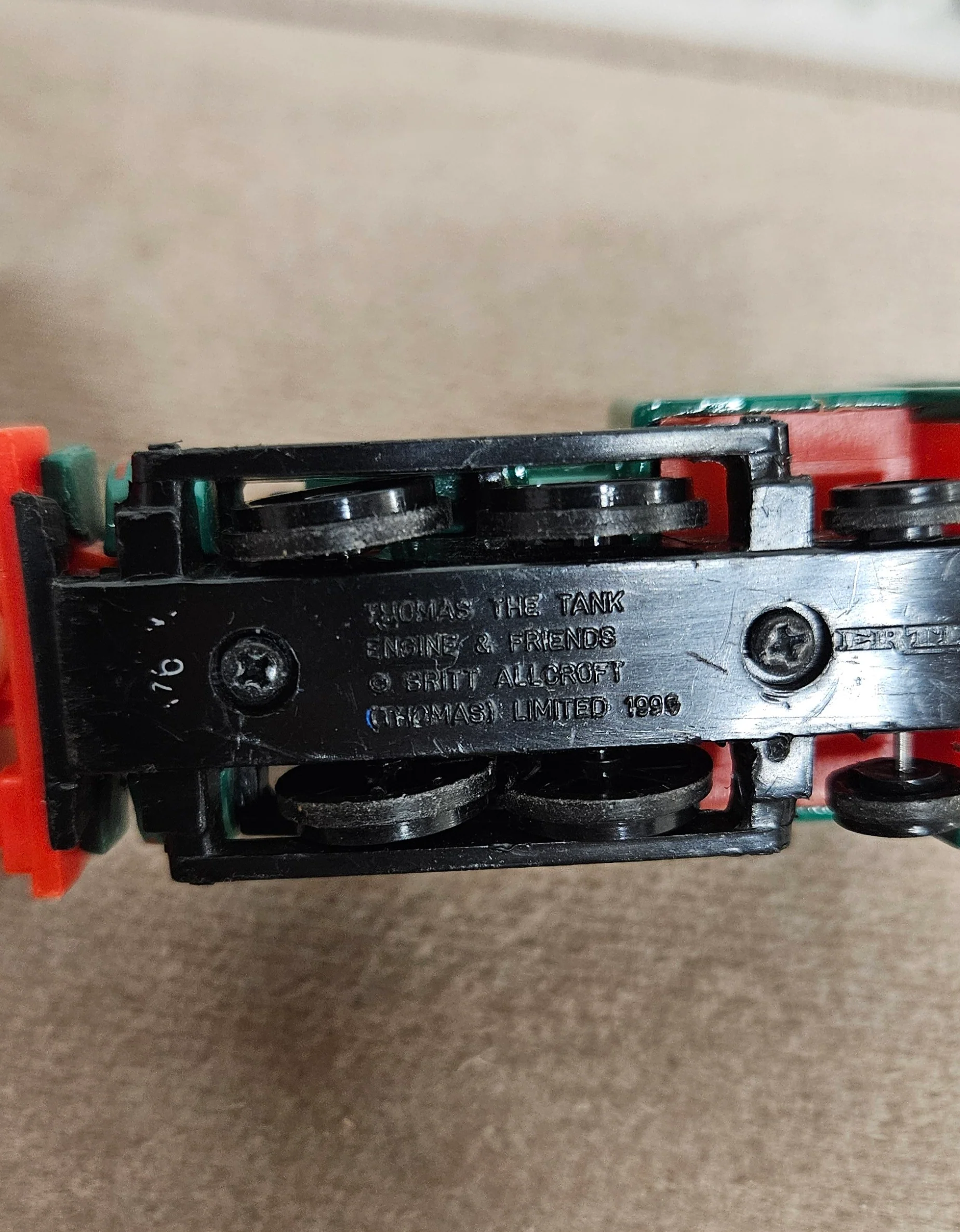 Thomas The Tank Engine ERTL Carry Case 1994 with Trains Inside - Image 23