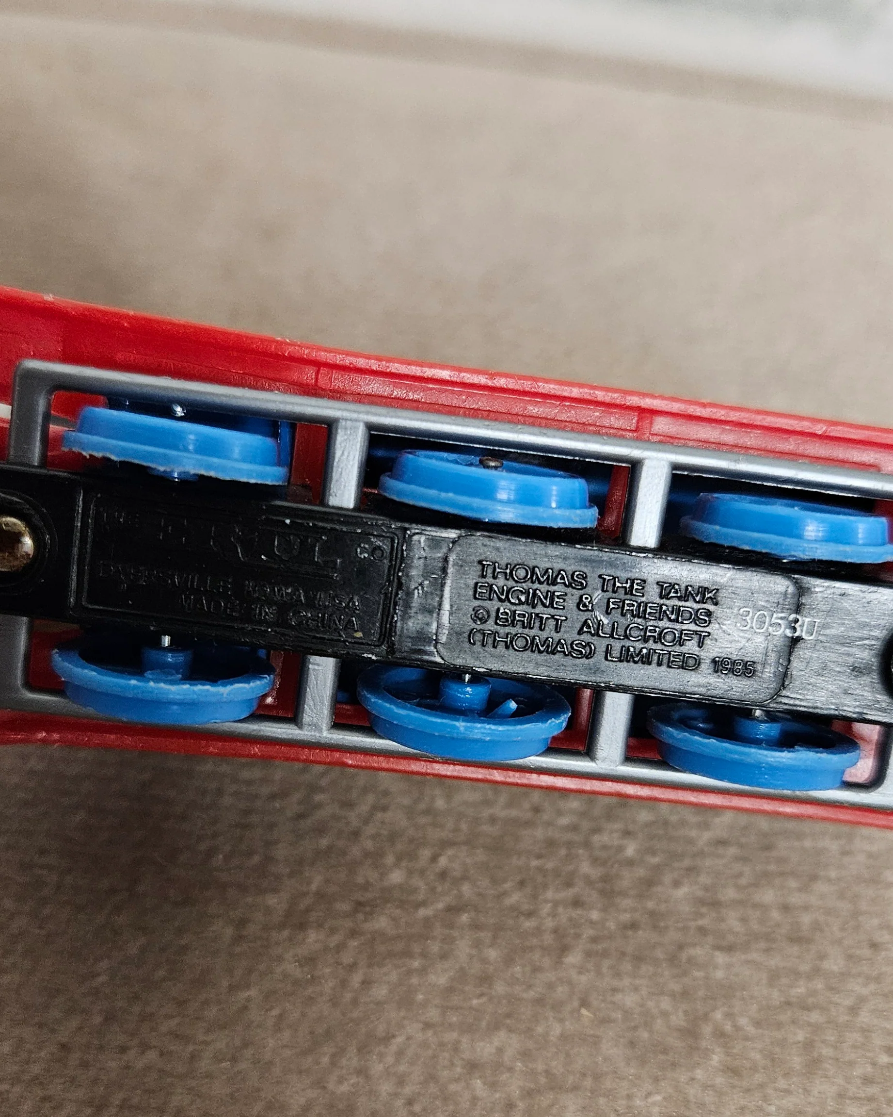 Thomas The Tank Engine ERTL Carry Case 1994 with Trains Inside - Image 26