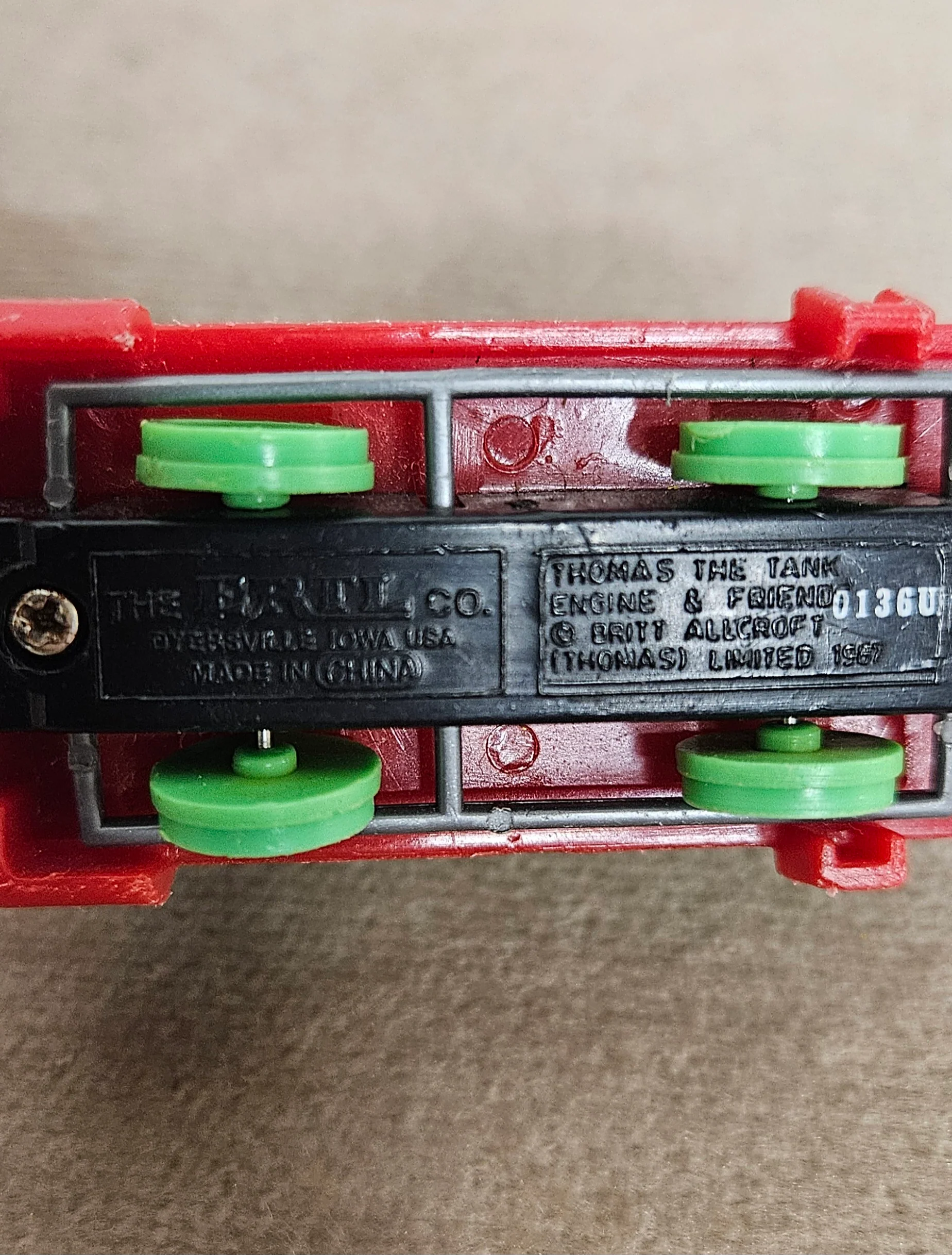 Thomas The Tank Engine ERTL Carry Case 1994 with Trains Inside - Image 28