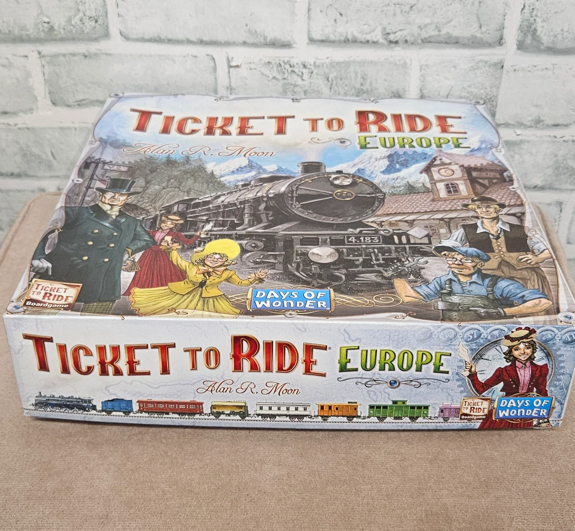 Ticket to Ride Europe Alan R. Moon Board Game - Image 2
