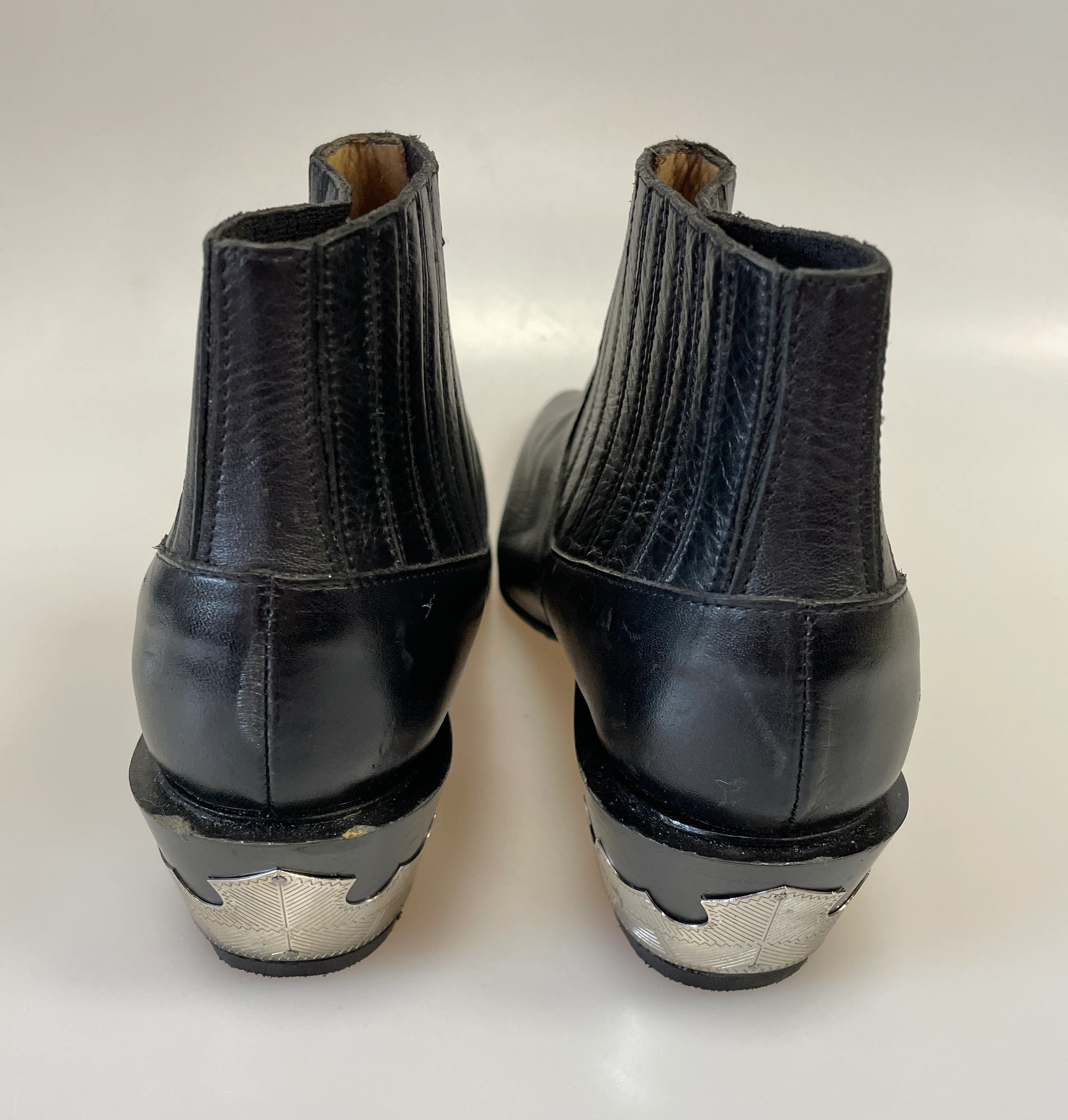 Toga Pulla Black Leather Pull On Ankle Boots EU 35.5 UK 3 - Image 5