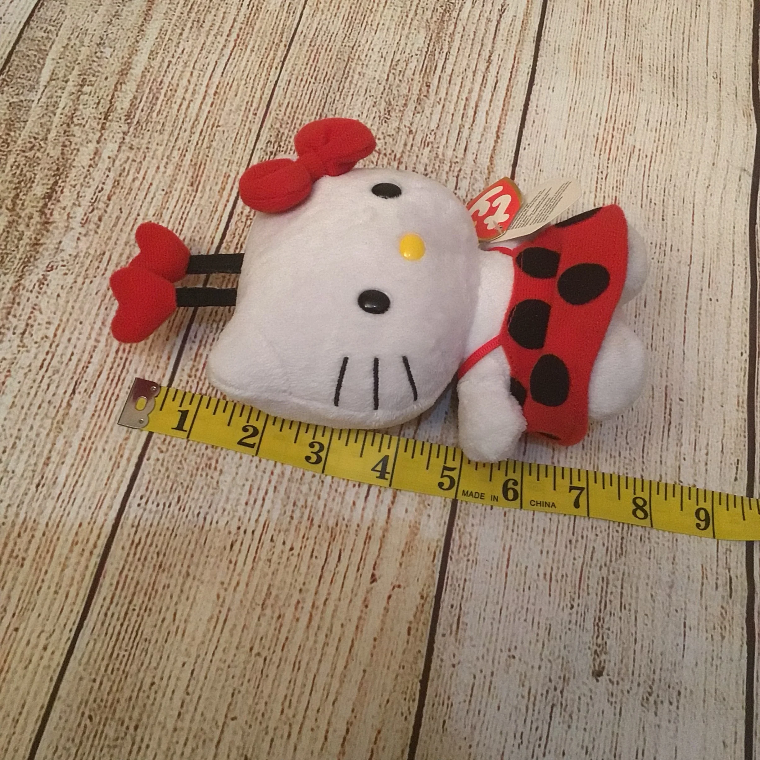 TY Beanie Baby with Tag - Hello Kitty - Ladybird - 2011 - Image 10