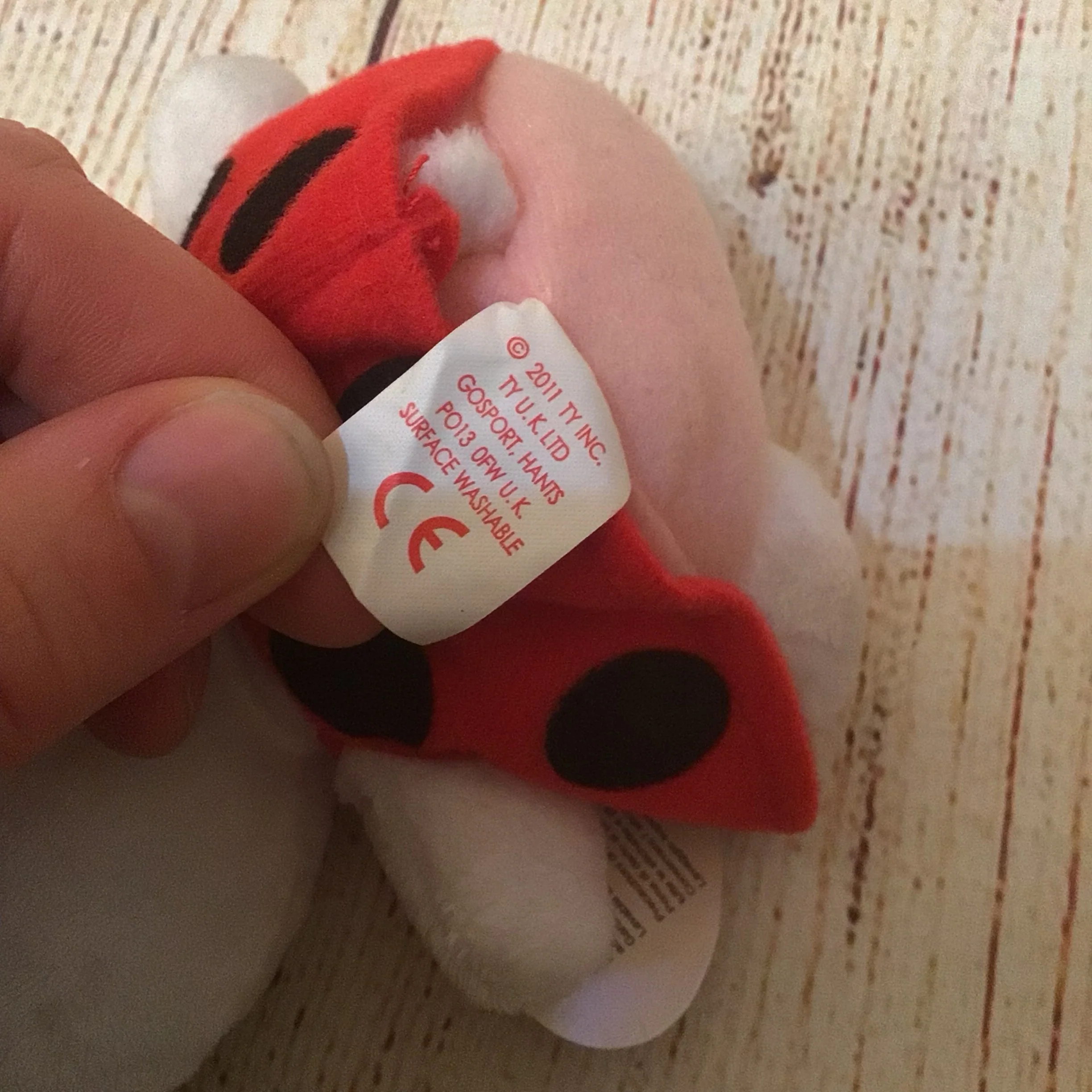 TY Beanie Baby with Tag - Hello Kitty - Ladybird - 2011 - Image 5
