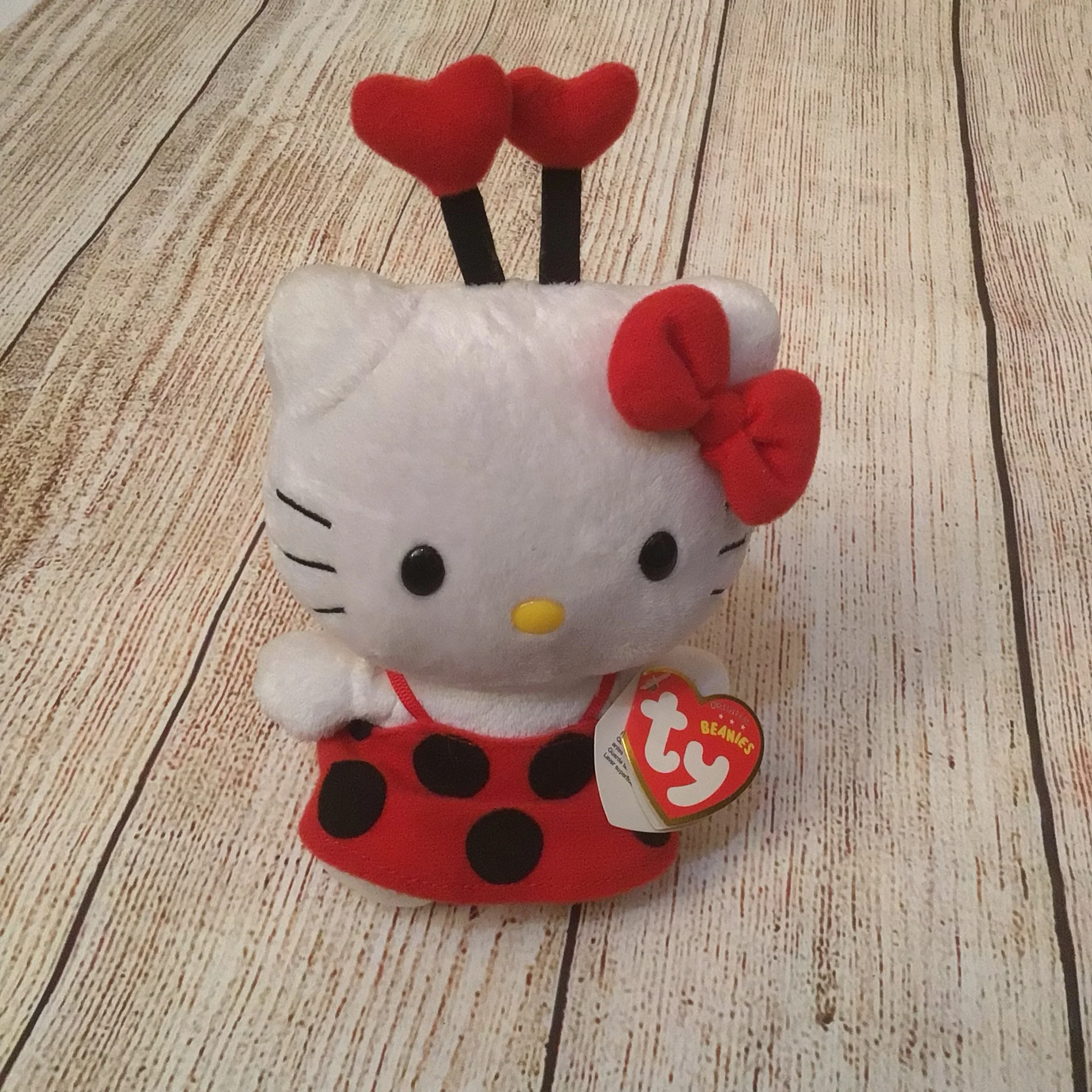 TY Beanie Baby with Tag - Hello Kitty - Ladybird - 2011 - Image 9