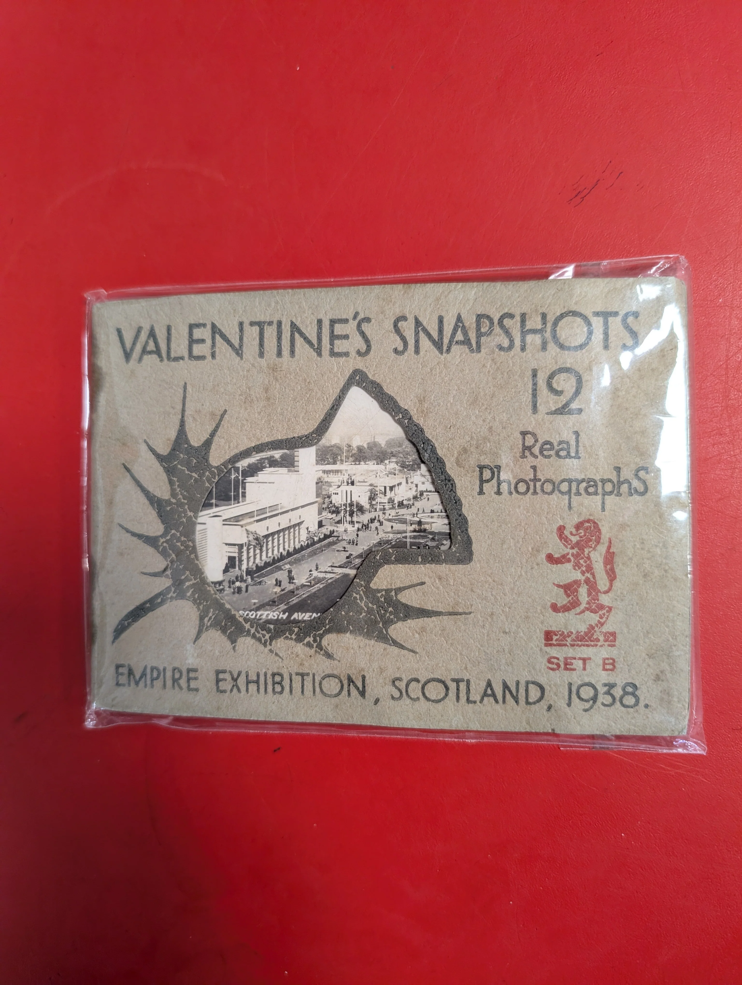 Valentine's Snapshot 12 Real Photographs Set B Empire Exhibition, Scotland 1938 - Image 3