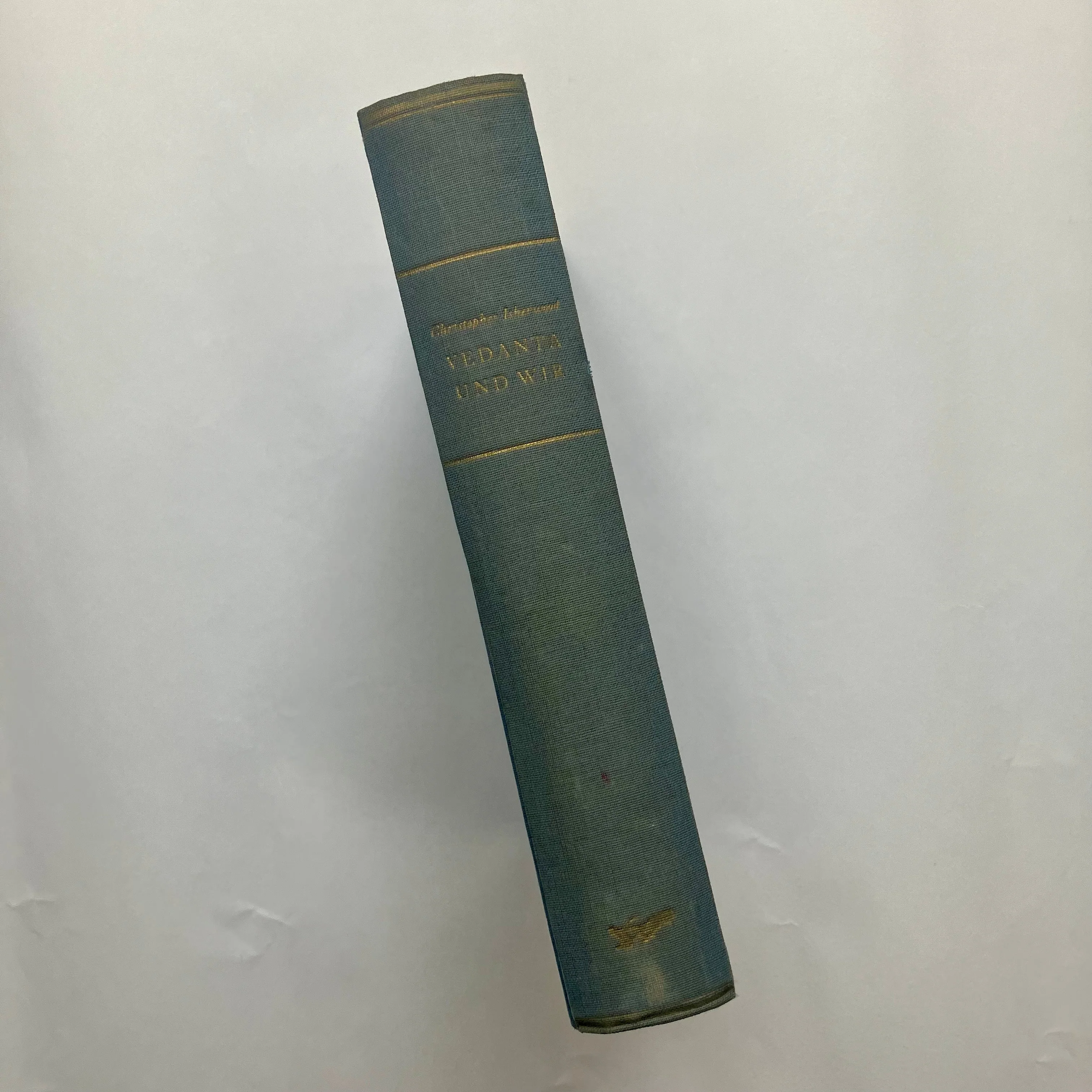 Vedanta und Wir by Christopher Isherwood 1949 first edition hardback - Image 3
