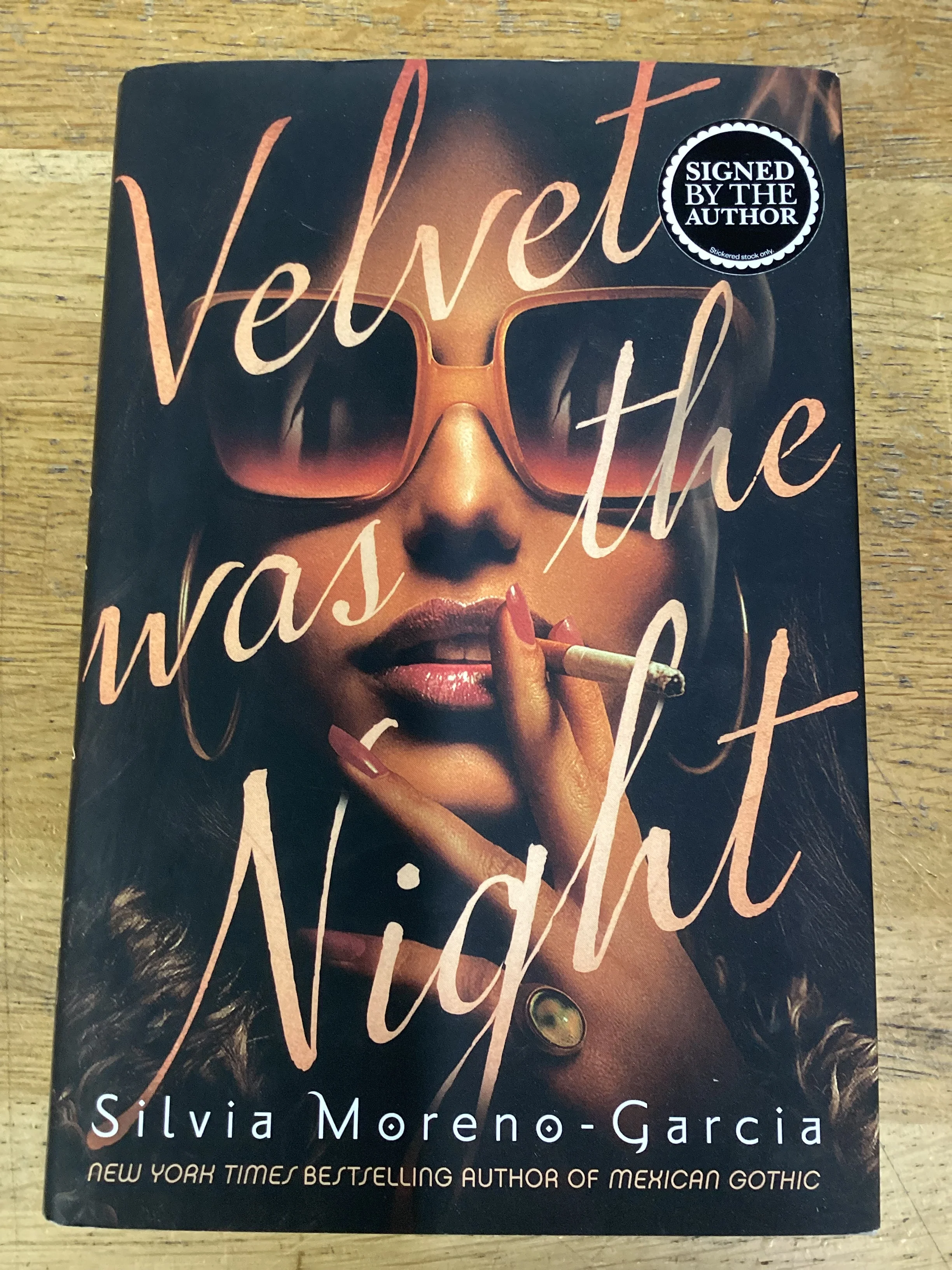 Velvet was the Night (Hardback, Signed)