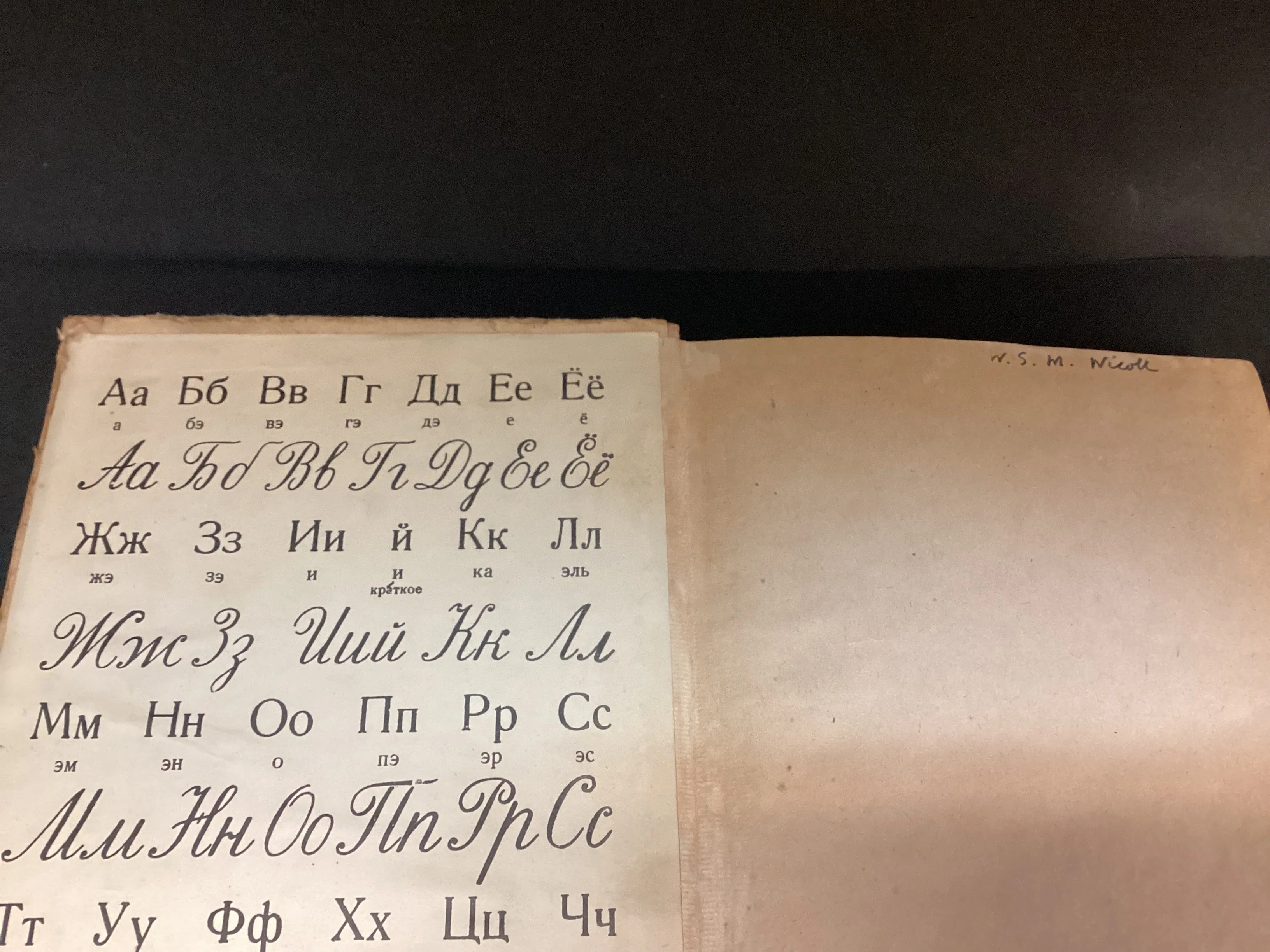 Vintage 1955 Russian Grammar Reference Book - Image 5