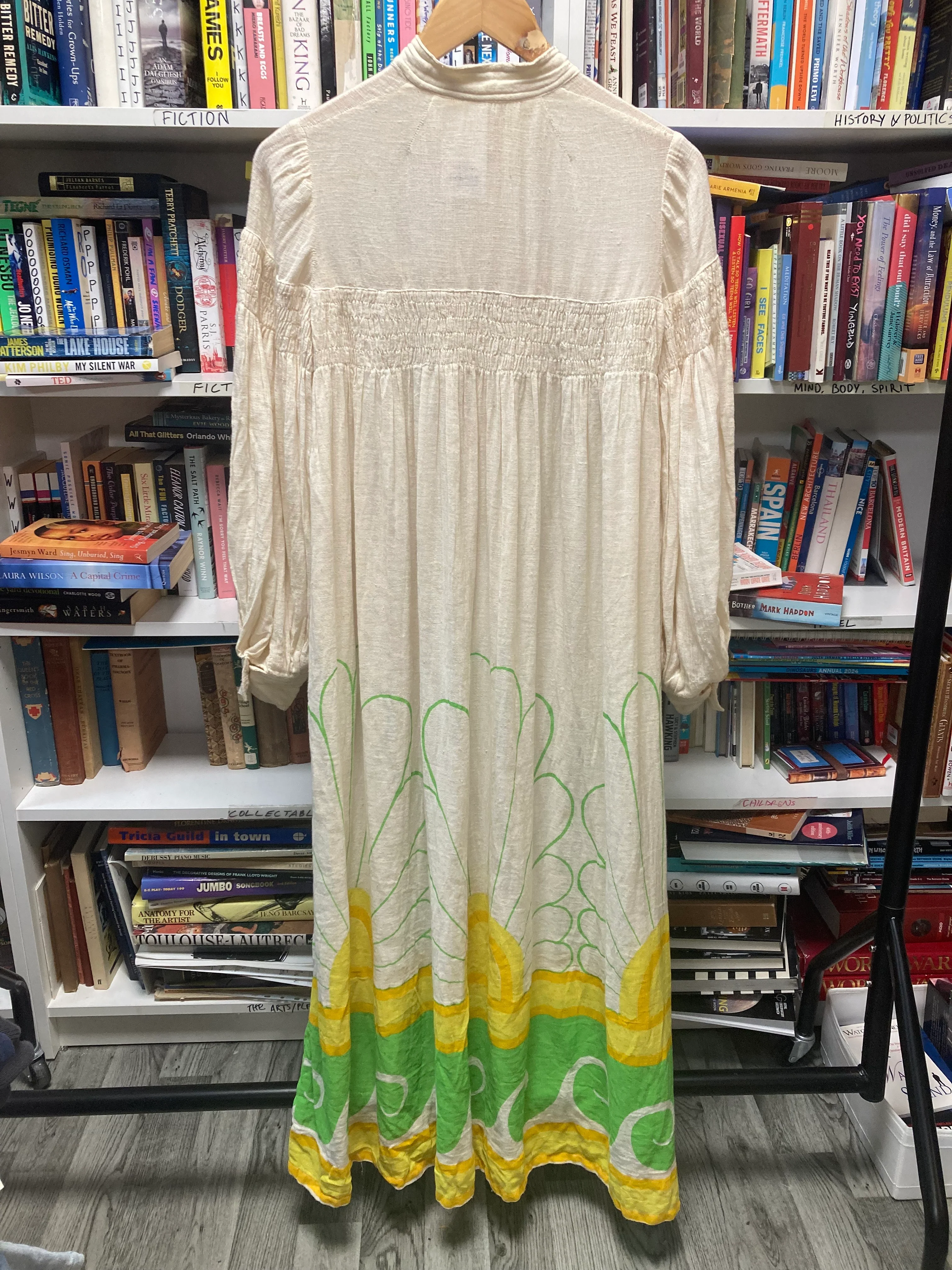 Vintage Annacat Flower Power Maxi Dress Size 10 - Image 5
