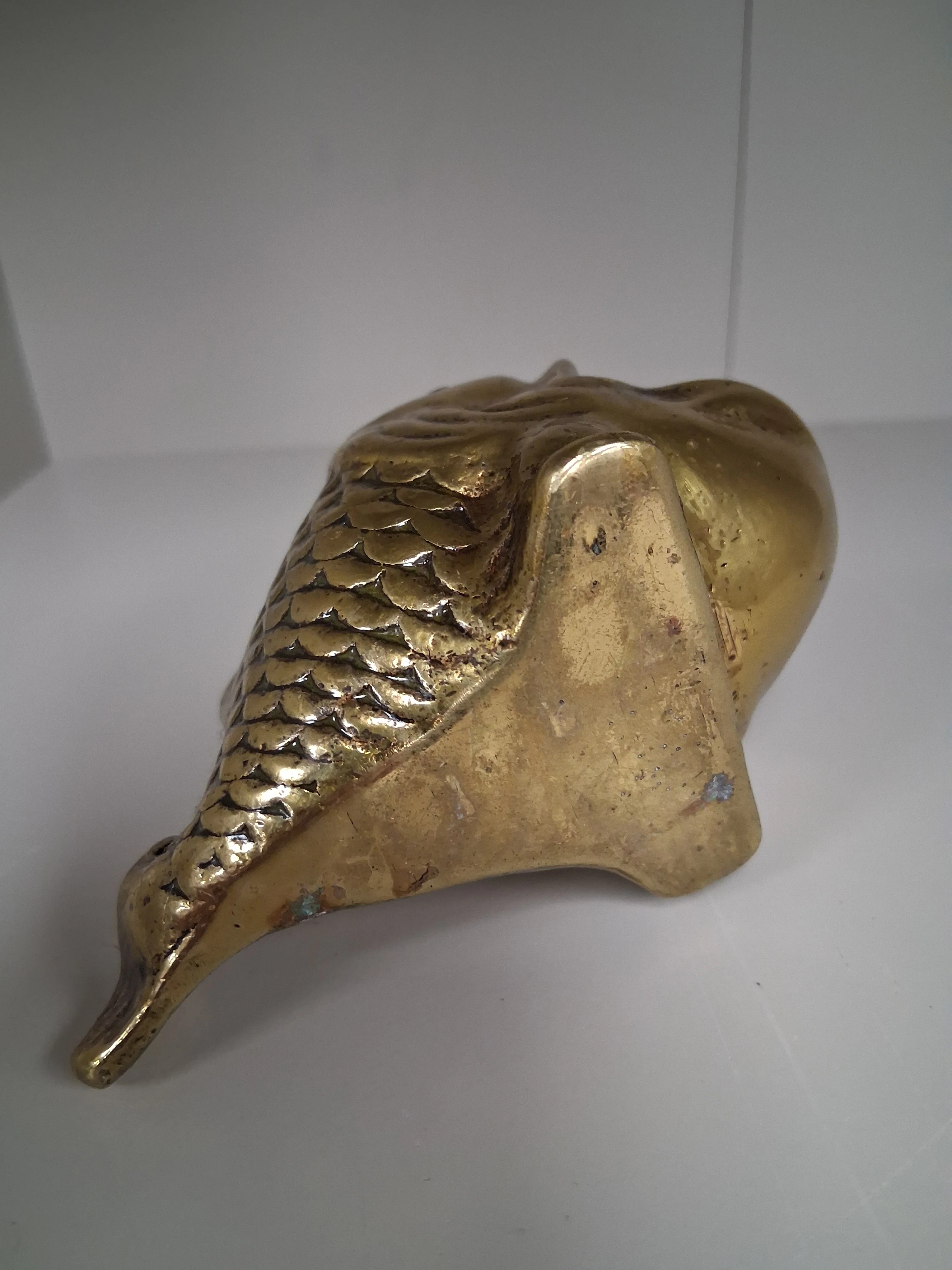 Vintage Brass Fish Ash Tray - Image 10