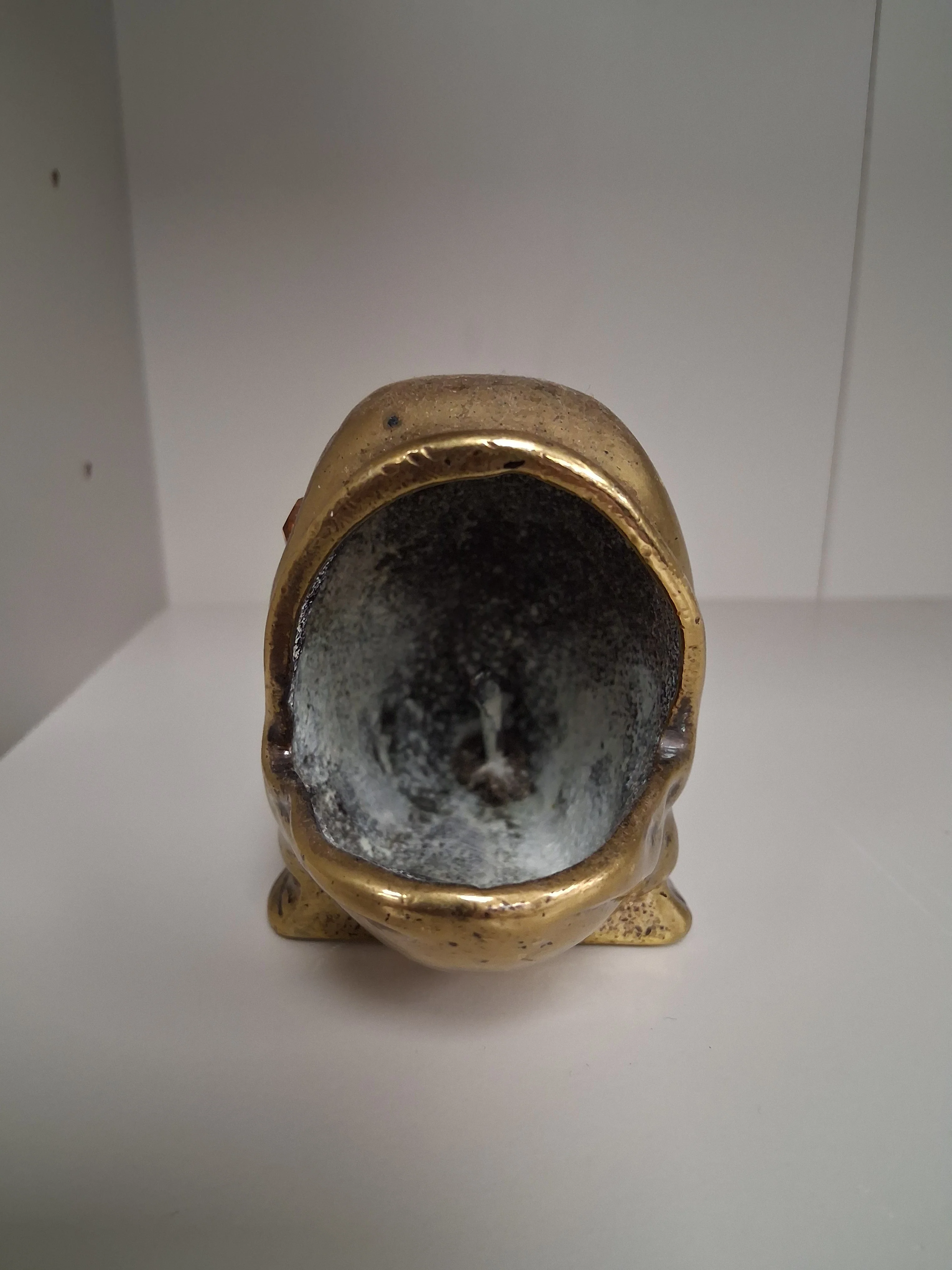 Vintage Brass Fish Ash Tray - Image 2