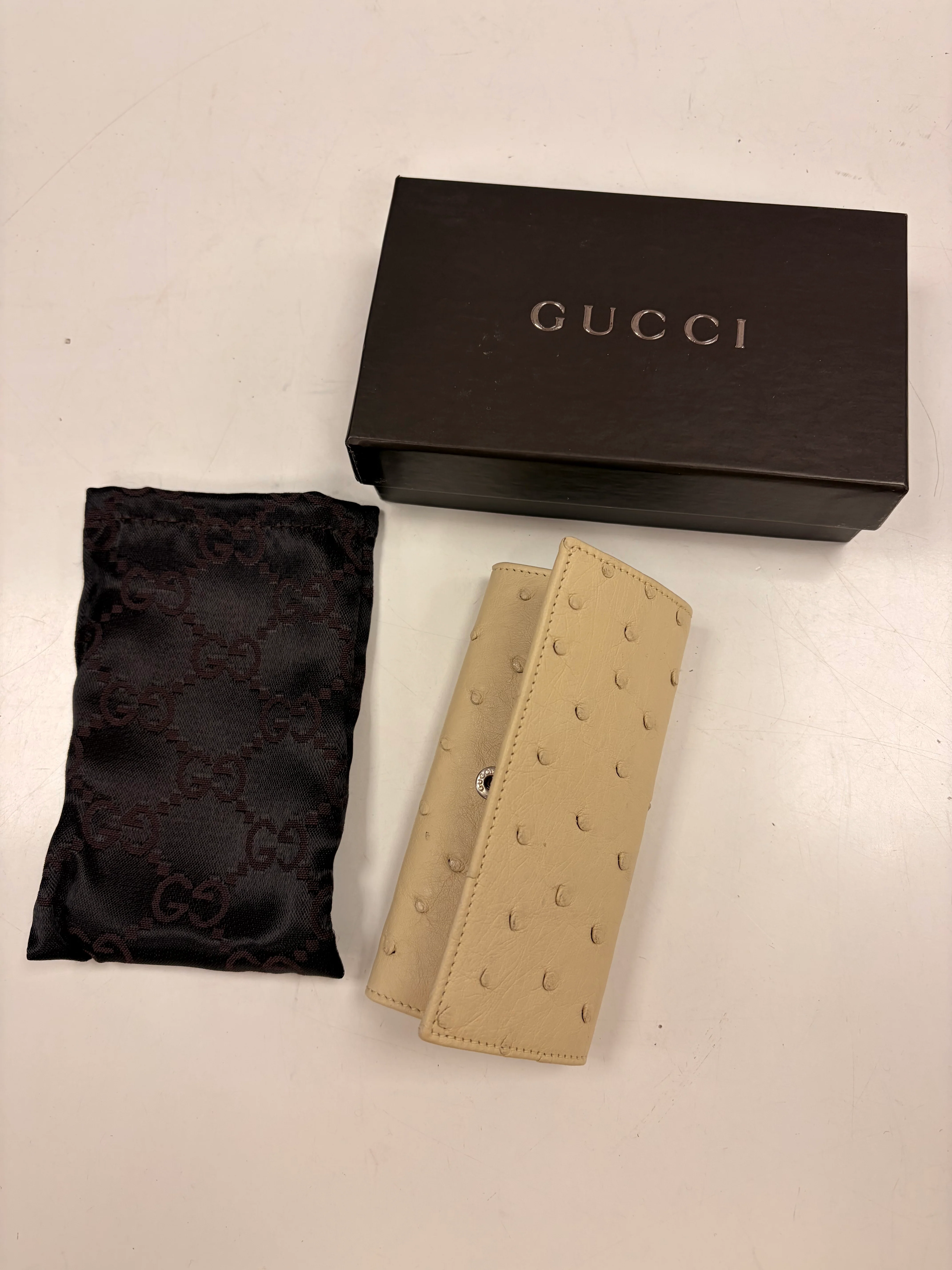 Leather Gucci Key Case
