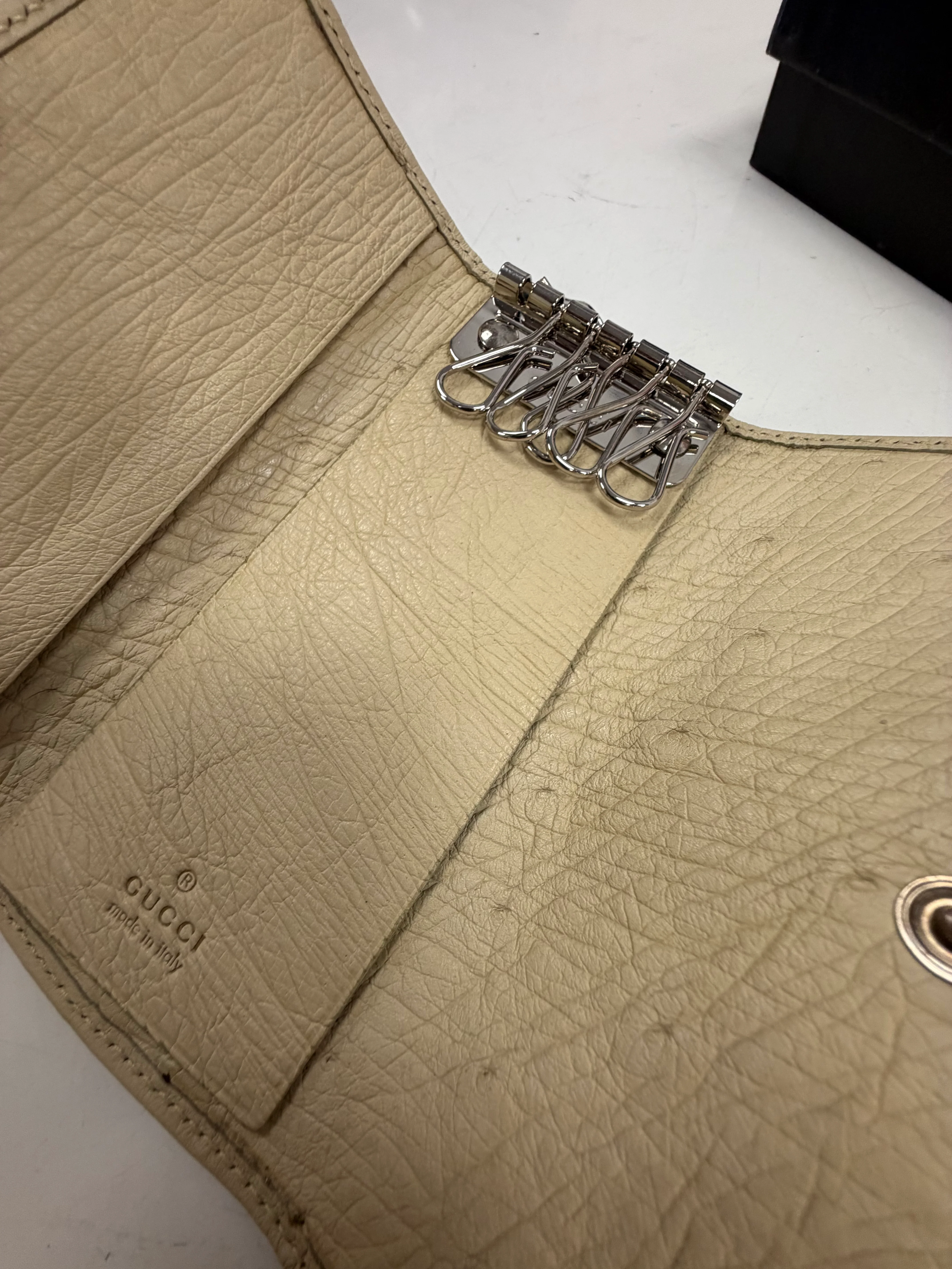 Leather Gucci Key Case - Image 2