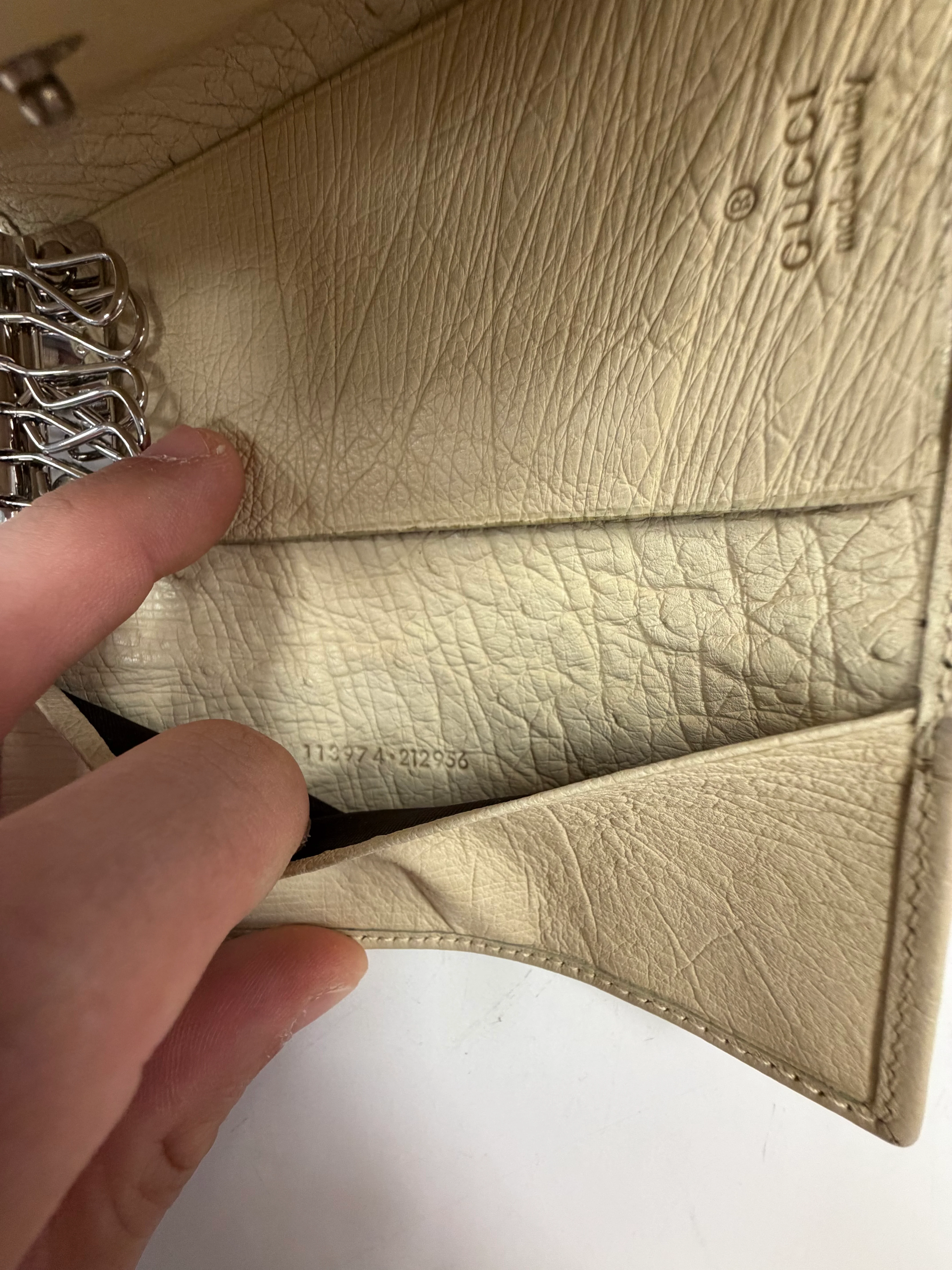 Leather Gucci Key Case - Image 3