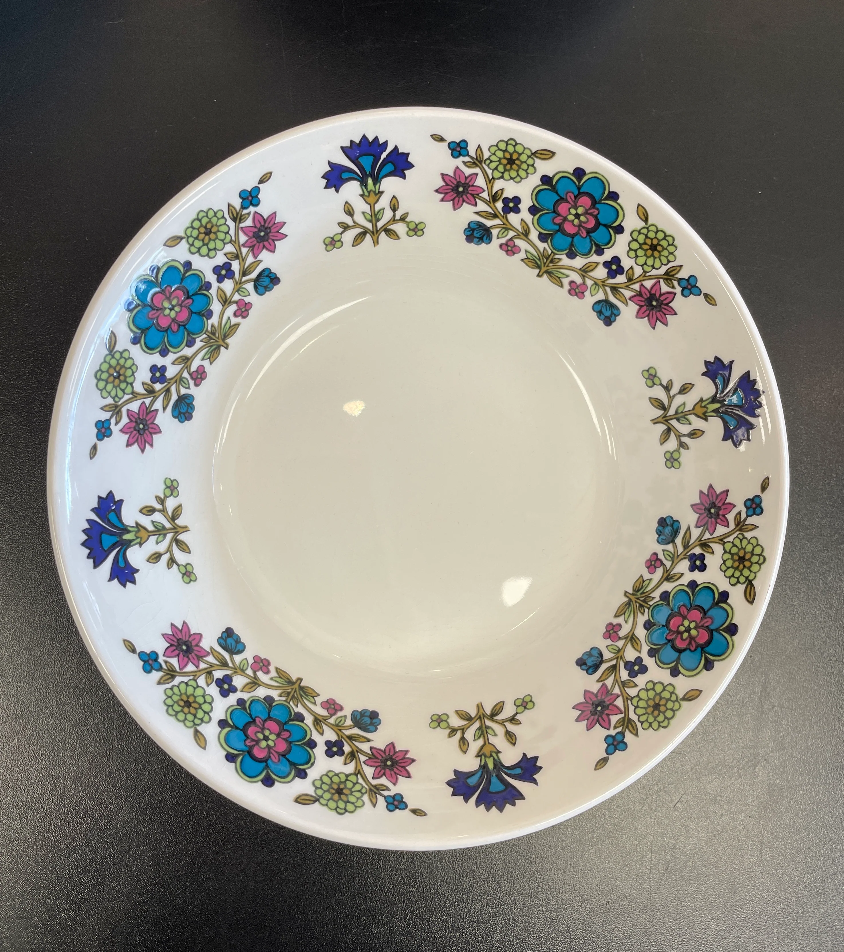 Vintage Midwinter Country Garden Oatmeal Bowls Set of 6 - Image 2