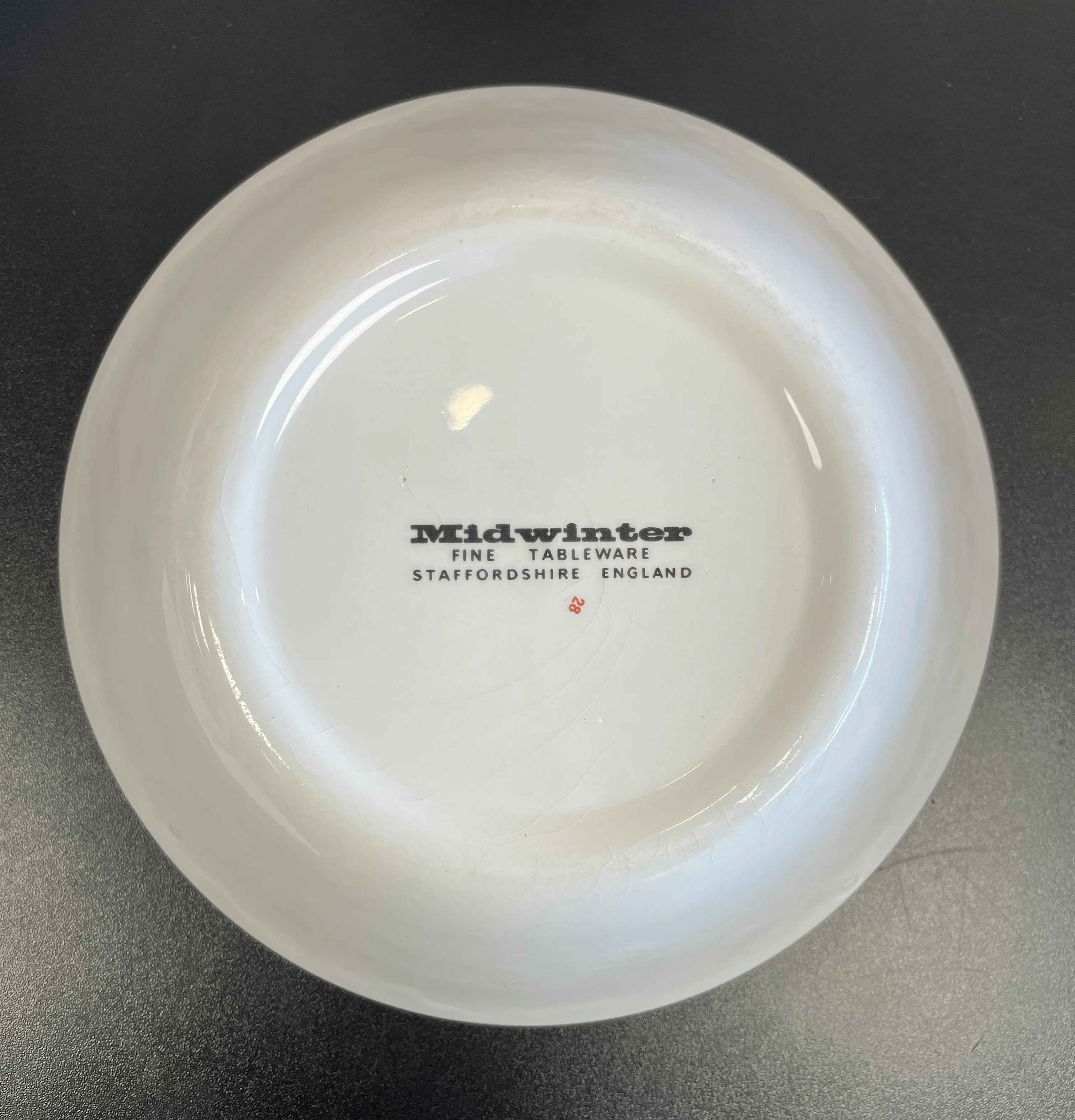 Vintage Midwinter Country Garden Oatmeal Bowls Set of 6 - Image 4