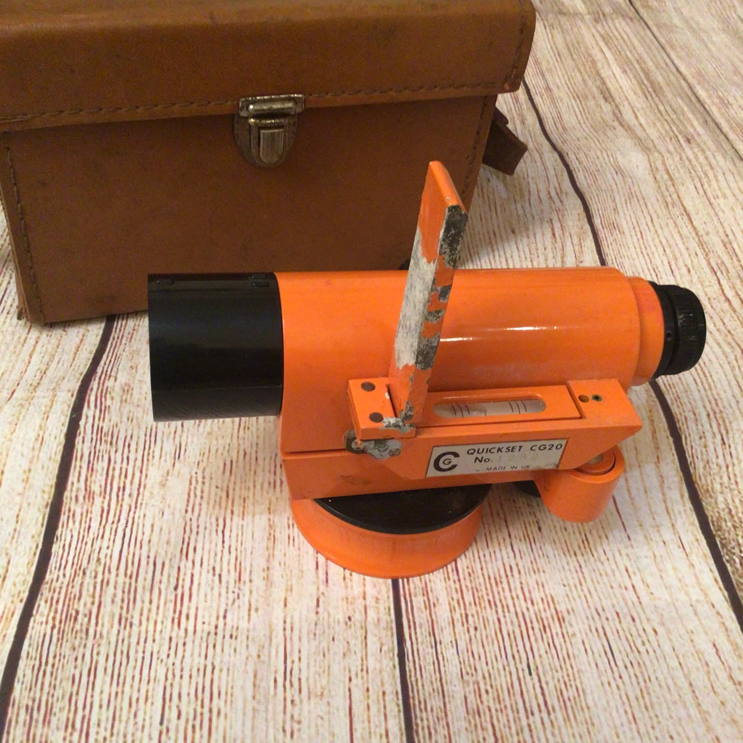 Vintage Surveyors Site Level Quickset CG20 No.1282 Made in UK - untested - Image 14