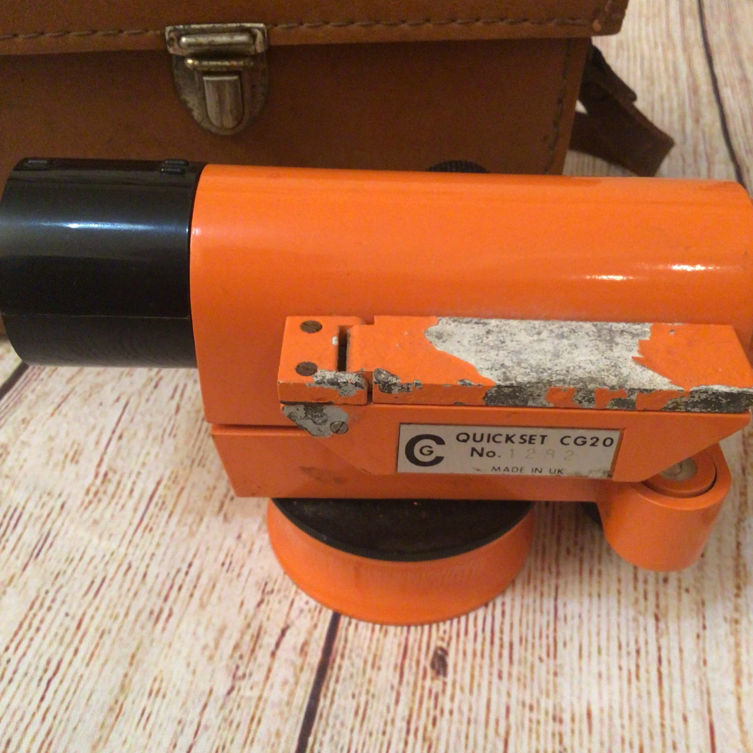 Vintage Surveyors Site Level Quickset CG20 No.1282 Made in UK - untested - Image 3