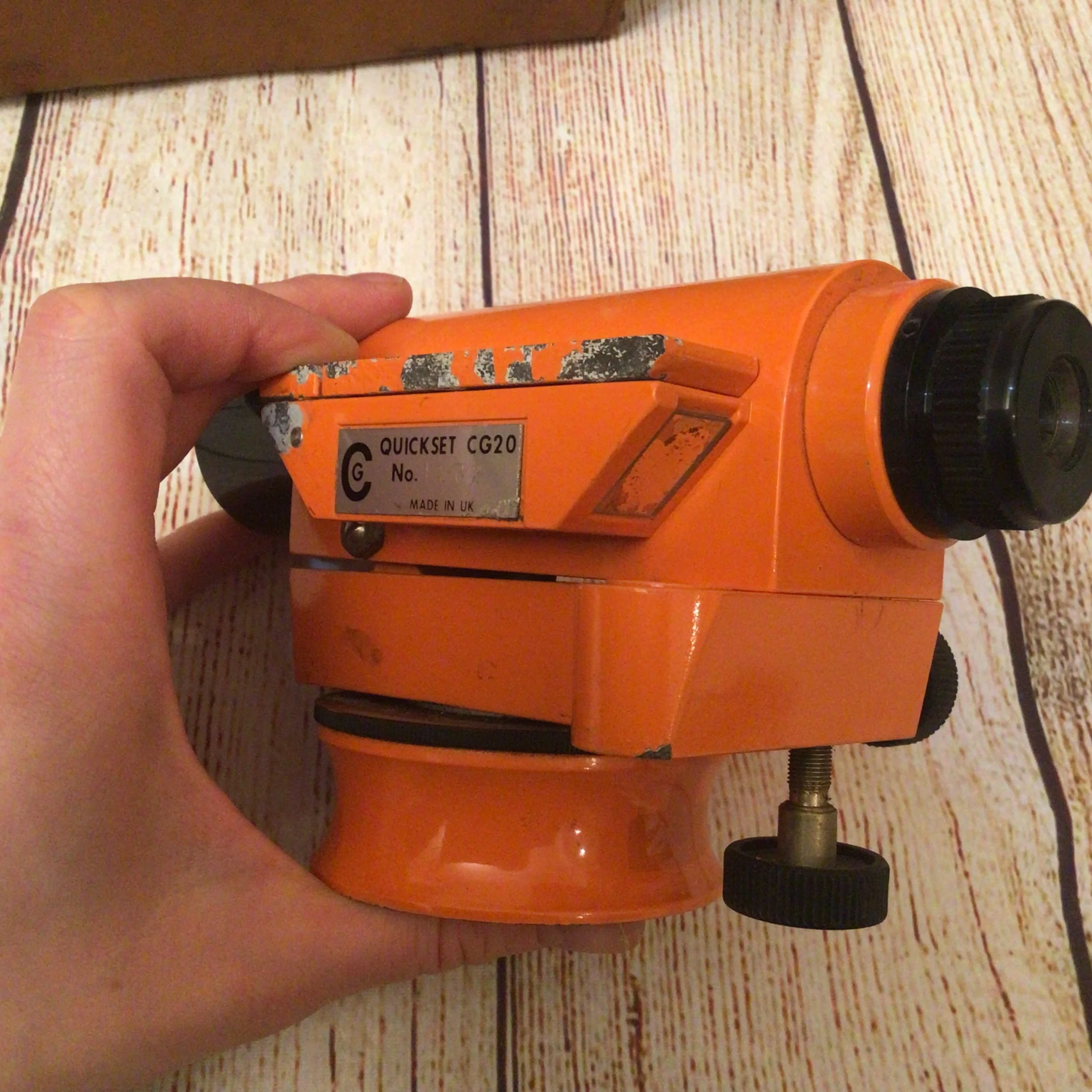 Vintage Surveyors Site Level Quickset CG20 No.1282 Made in UK - untested - Image 6