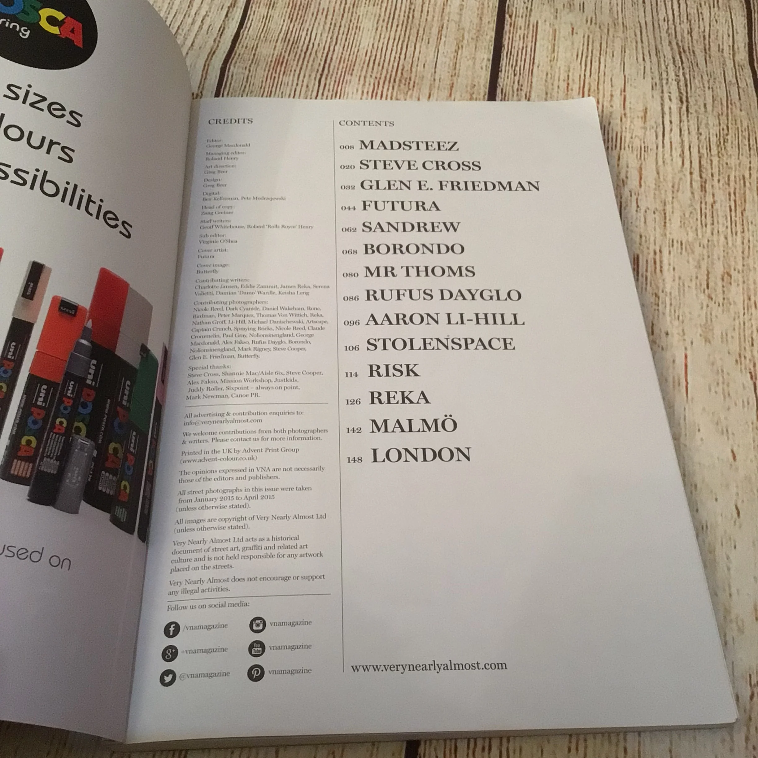 VNA ‘Very Nearly Almost’ Magazine Issue No.30, Futura 2015 - Image 7