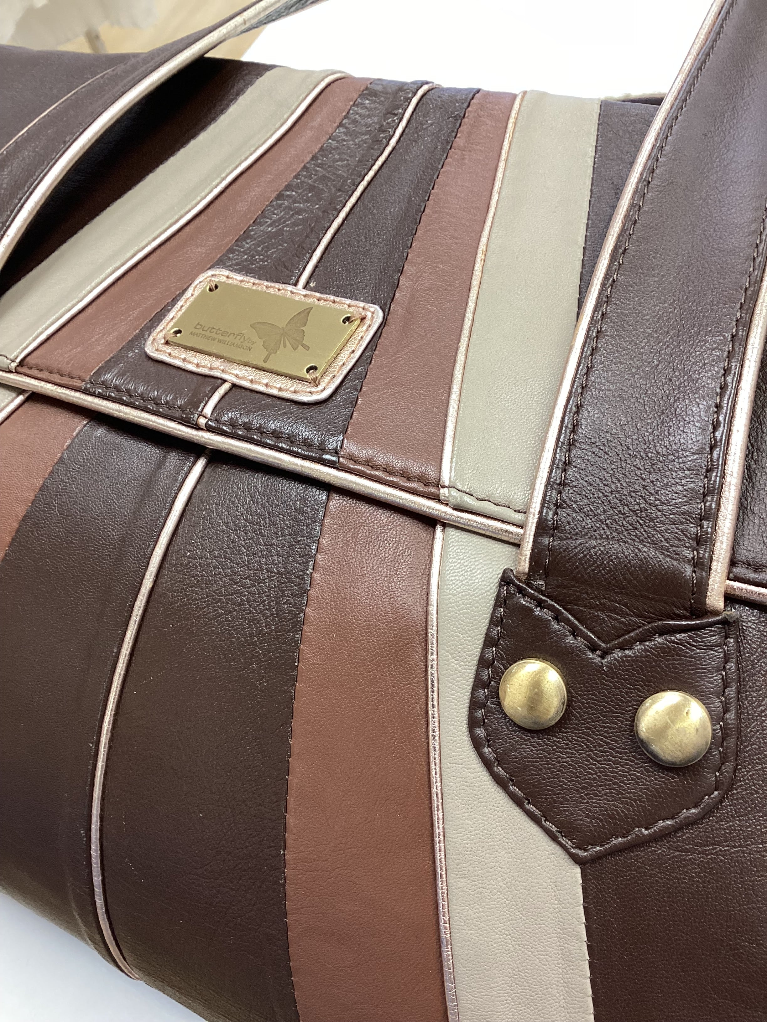 Women’s Brown Butterfly by Matthew Williamson Handbag - Image 11