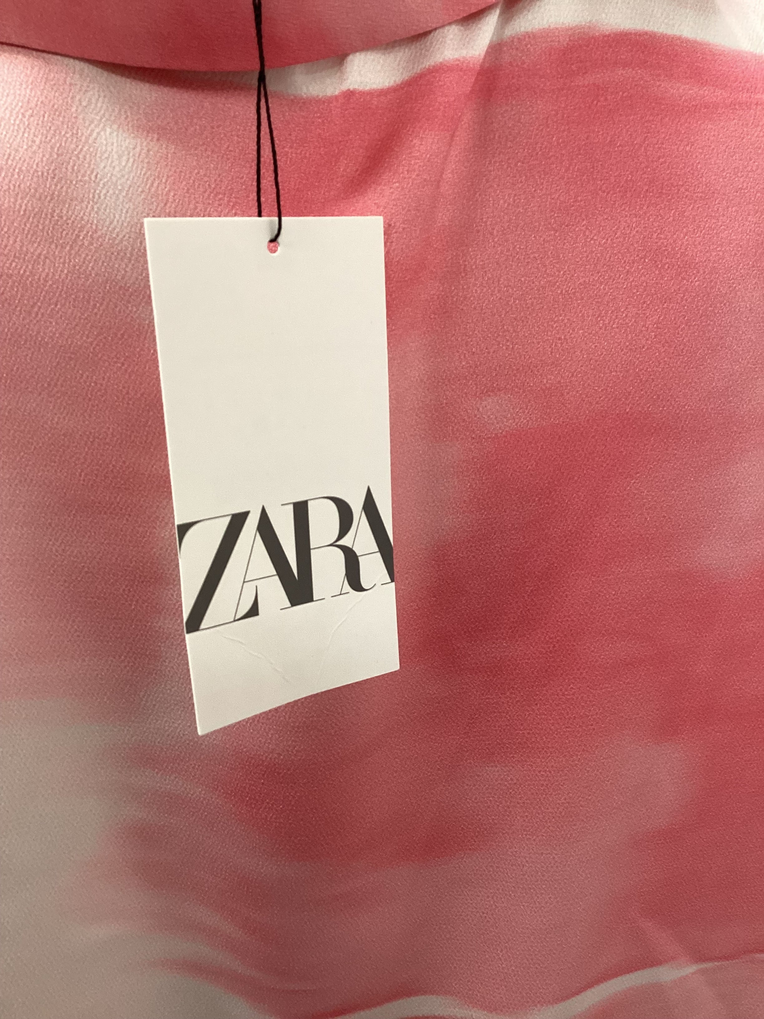 BNWT Women’s Pink Zara Blouse - Size L - Image 4